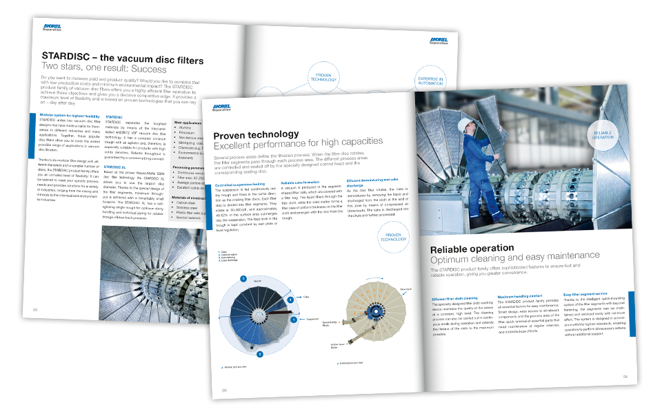 brochure for product