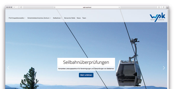 Neuer Webauftritt - WPK Austria geliftet