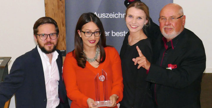 Für gemeinsame Arbeit geehrt - Löhr & Partner gewinnt MICE Team Award 2017