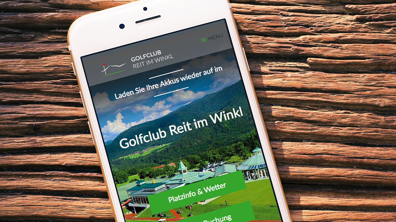 Web relaunch | Reit im Winkl Golf Club