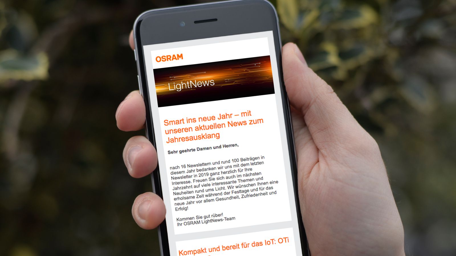 OEM Newsletter | OSRAM